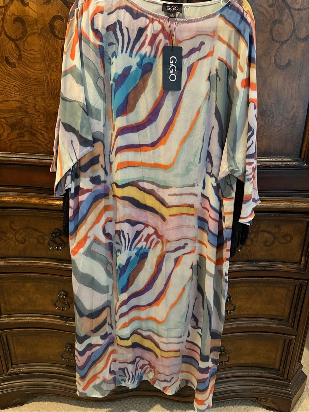 Gigio Multicolor  Women's Dress. New with tags from New Orleans  Fox and Hen